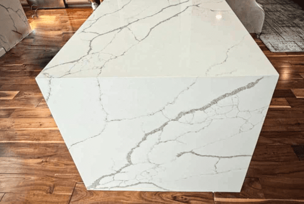 Calacatta Lazaro Quartz countertops Venice